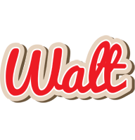 Walt chocolate logo