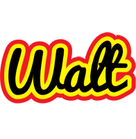 Walt flaming logo