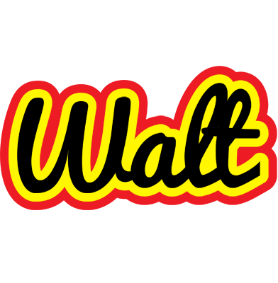 Walt flaming logo