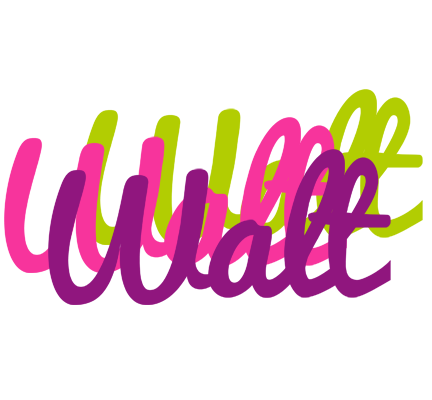 Walt flowers logo