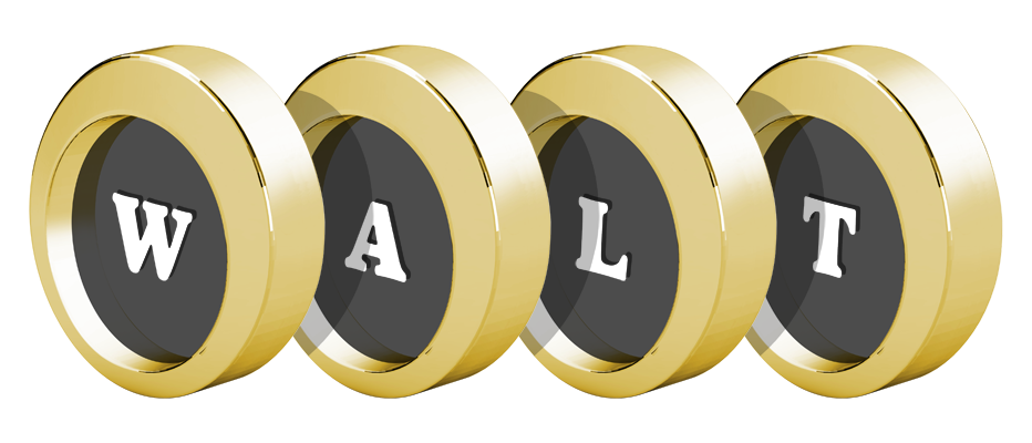Walt gold logo