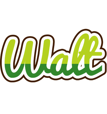 Walt golfing logo