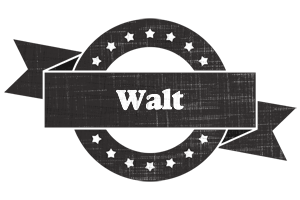 Walt grunge logo