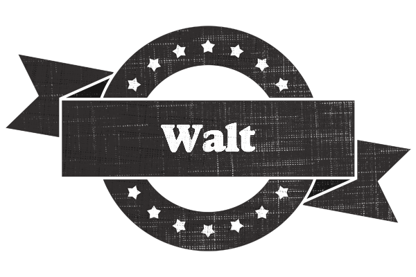 Walt grunge logo