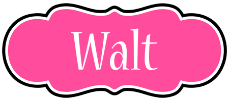 Walt invitation logo