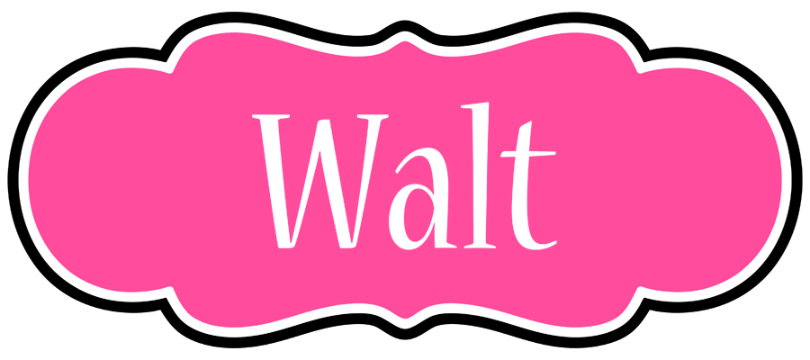 Walt invitation logo