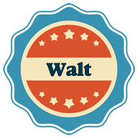 Walt labels logo