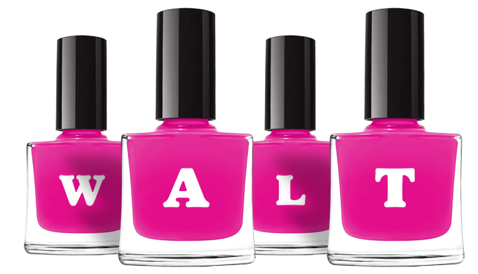 Walt nails logo