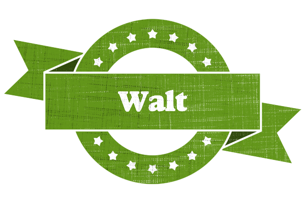 Walt natural logo