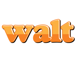 Walt orange logo