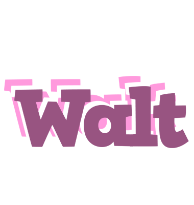Walt relaxing logo