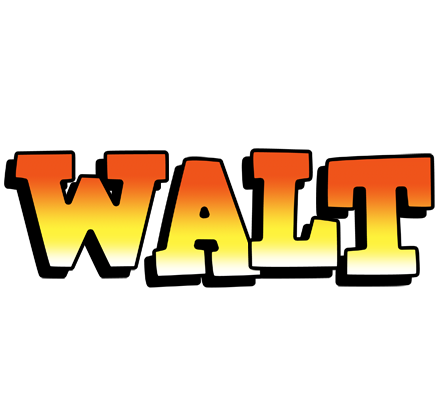 Walt sunset logo