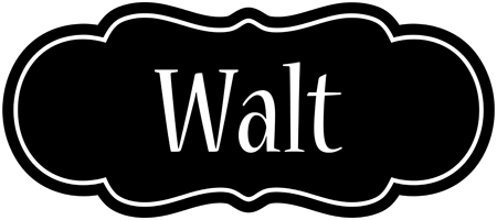 Walt welcome logo