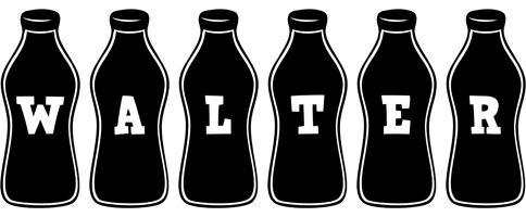 Walter bottle logo