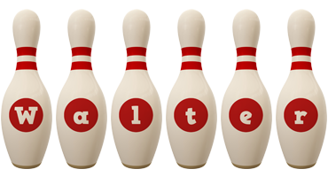 Walter bowling-pin logo