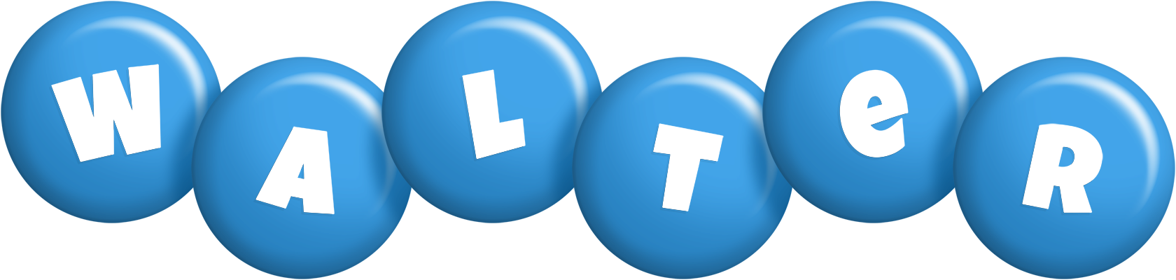 Walter candy-blue logo