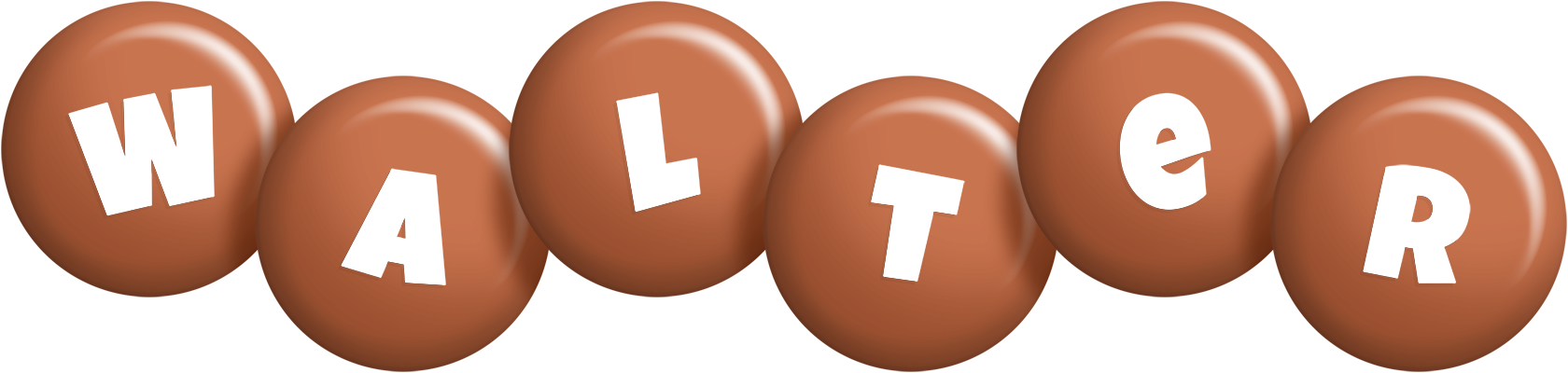 Walter candy-brown logo