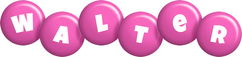 Walter candy-pink logo