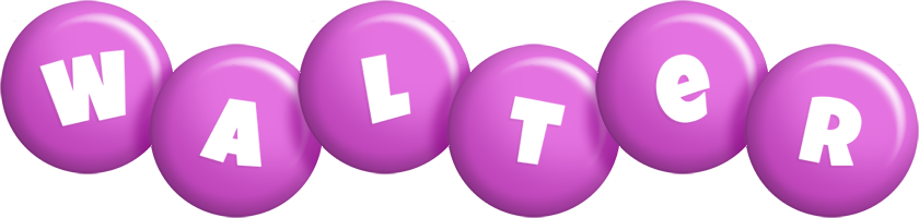 Walter candy-purple logo