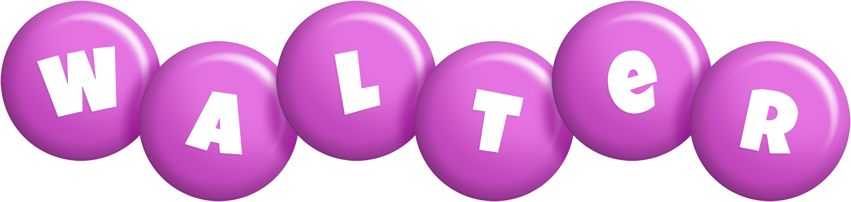 Walter candy-purple logo