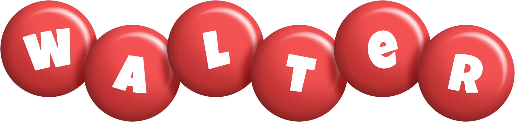 Walter candy-red logo