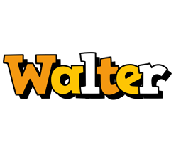 Walter cartoon logo