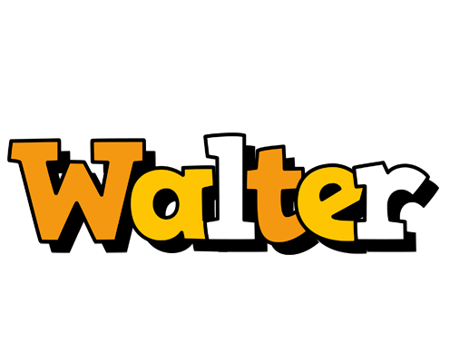 Walter cartoon logo
