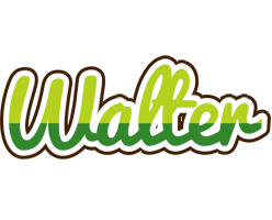 Walter golfing logo