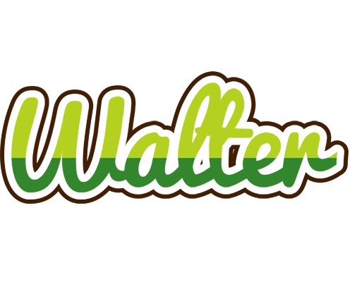 Walter golfing logo