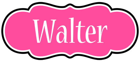 Walter invitation logo