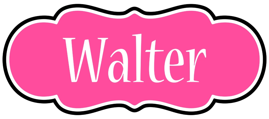 Walter invitation logo