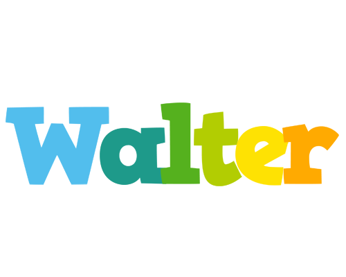 Walter rainbows logo