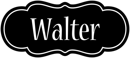 Walter welcome logo