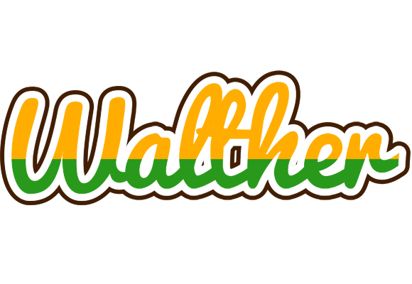 Walther banana logo