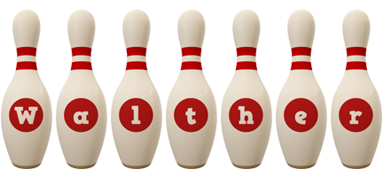 Walther bowling-pin logo