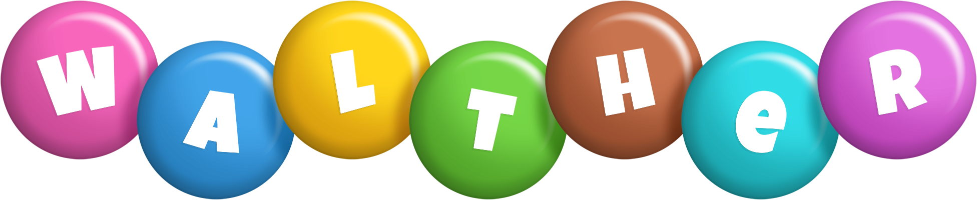Walther candy logo