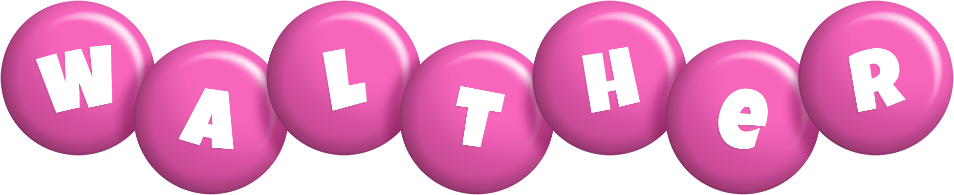 Walther candy-pink logo