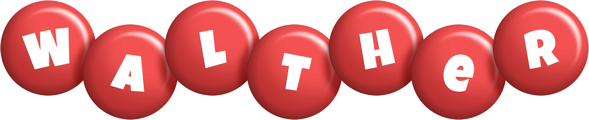 Walther candy-red logo