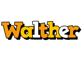 Walther cartoon logo