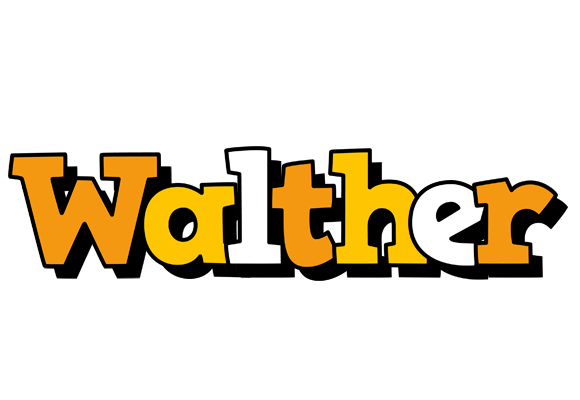 Walther cartoon logo