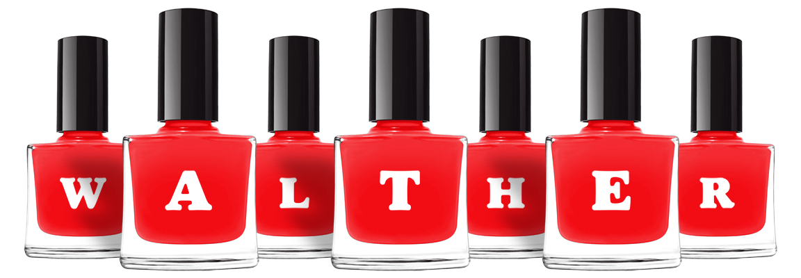 Walther fashion logo