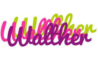 Walther flowers logo