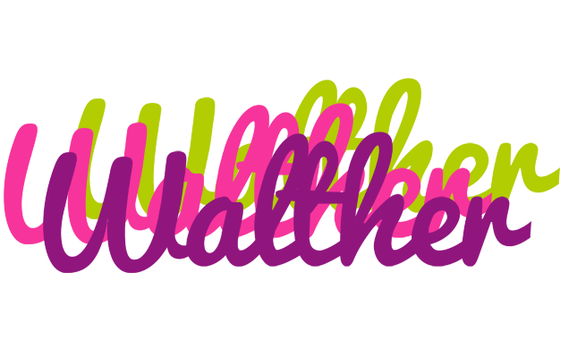 Walther flowers logo