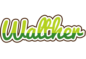 Walther golfing logo