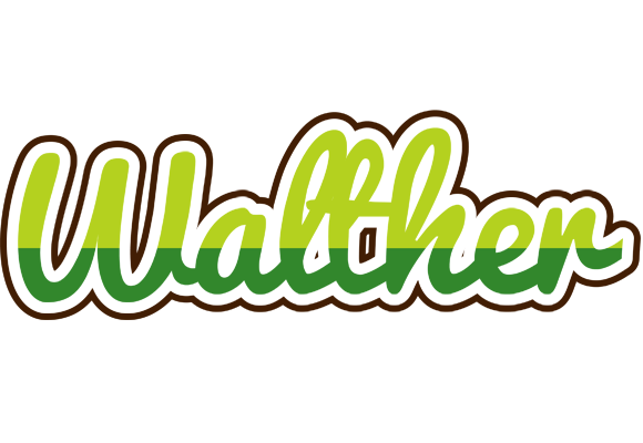 Walther golfing logo