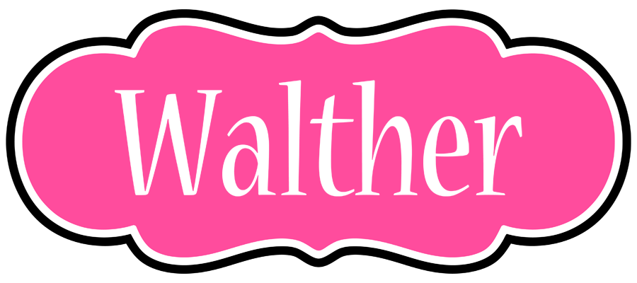 Walther invitation logo