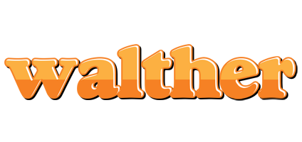 Walther orange logo