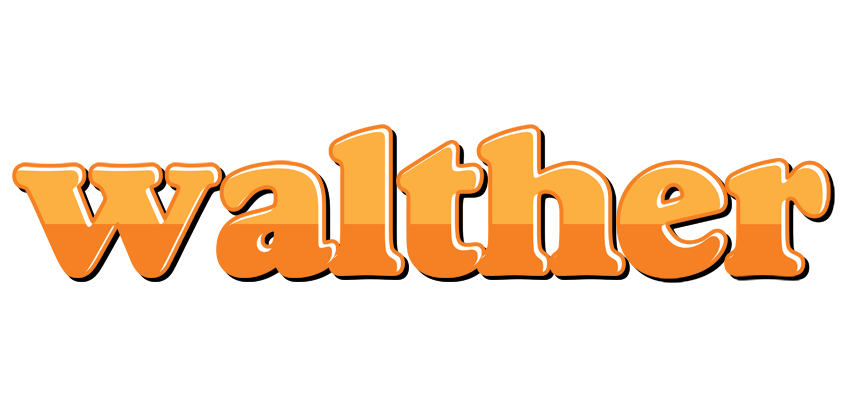 Walther orange logo
