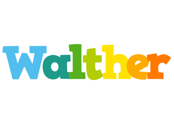 Walther rainbows logo