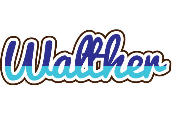 Walther raining logo